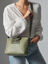 Cross Body Tas Maya Double Kba Lancaster Grijs maya double kba 105-vue-porte